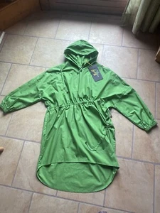 NEU Fly Out Oversize leicht Hoodie Kleid Jacke grün Kapuze Onesize Indiv. Raffun - Bild 1 von 8