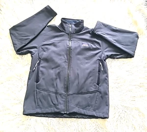 Patagonia Core Skin Regulator Soft Shell Fleece Jacket Mens LARGE Black R1 R2 R3 - Picture 1 of 13