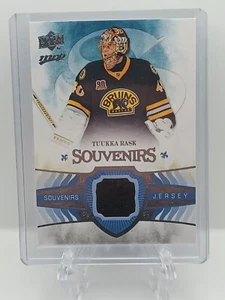 Tuukka Rask 2014-15 Upper Deck MVP Souvenirs Jersey JSY #SJTR Boston Bruins - Foto 1 di 2