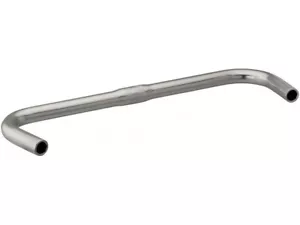 Nitto B263AA Flat Bullhorn Handlebars 25.4mm Clamp | 420mm Wide In Silver - Picture 1 of 1