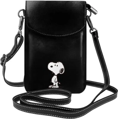 Snoopy smartphone pouch for women, Pu  leather shoulder bag, mini pouch 013 - Image 1 of 4