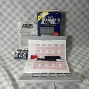 Travel Jeopardy! - Pressman Games To Go - 1990 - Picture 1 of 8