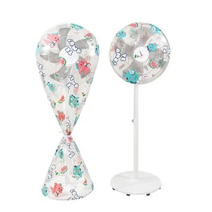 Floor Fan Dirt-Proof Cover Printed Pattern Electric Fan Dust Cover - Photo 1/11