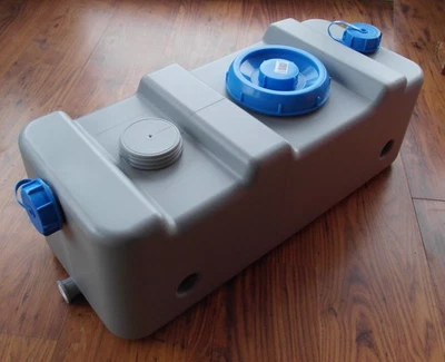 Wassertank 40 L Frischwasser Abwassertank Wasser Tank grau 300f036 NEU - Bild 1 von 2