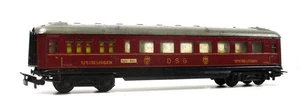 Märklin H0 346/2 vagón comedor vagón delantal DSG de chapa (753F) - Imagen 1 de 1