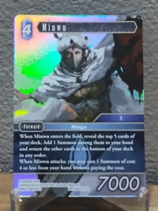 Minwu Foil - Re-164H/6-123L quasi nuovo - Final Fantasy TCG - Foto 1 di 2