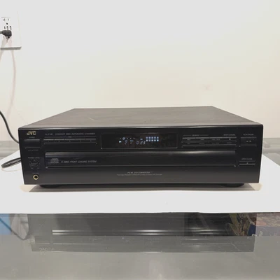 Vintage JVC XL-F108 5 Disc CD Changer Player Tested Works Great - Image 1 of 3