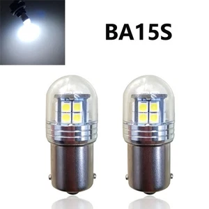 1-4x LED Bulb BA15S 1156 White Bremsleuchte Mini Rückfahrscheinwerfer DC6V Weiß - Picture 1 of 2