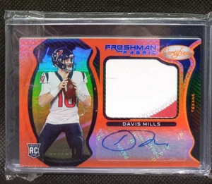 RPA Davis Mills #/249 🔥📈 2021 Certificado Panini - Tela de primer año - Imagen 1 de 2