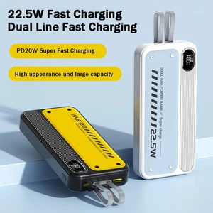 Power Bank 10000mAh Caricatore Rapido Confezione USB Batteria Esterna per Cellulare - Foto 1 di 24