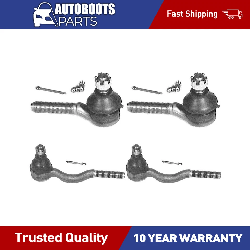 4x Extremos de barra de amarre interior exterior Delphi para Toyota Celica 1971 1972 1973 1974 Foto 1 de 1