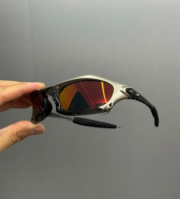 Authentic Vintage Oakley Four S Red Sunglasses With Aftermarket