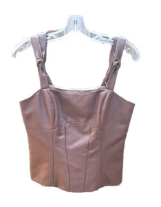 Juliana Collezione Top S Evening Mink Brown Special Social Occasion  New  $260   - Picture 1 of 5