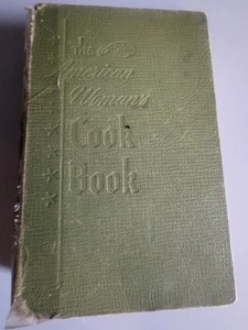 The American Woman's Cookbook Copyright 1953 Hardcover Green Vintage - Picture 1 of 9