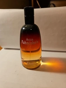 AQUA FAHRENHEIT CHRISTIAN DIOR 4.2 oz / 125 ML Eau De Toilette Spray - Picture 1 of 4