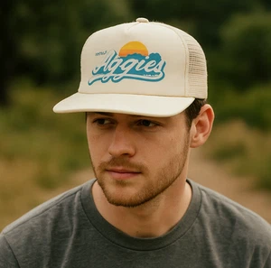 New Mexico State University Aggies Snapback Trucker Hat One Size New - Picture 1 of 11