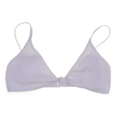 Roxy, Bikinioberteil, Größe: L, Weiß, Rippenstrick, Damen -SBh - Bild 1 von 4