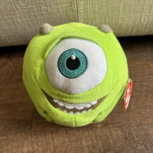 Monsters Inc. University Mike Ty Beanie Ballz Collection 2014 With Tag - Picture 1 of 5