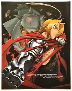 Vintage Print Ad 2005 Anime Fullmetal Alchemist Original Promo Poster Art - Picture 1 of 4