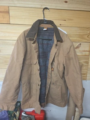 Chaqueta Big Ben De Colección Talla 44 Lg Manta Forrada Lona Tareas Pana Cuello Wrangler Foto 1 de 4