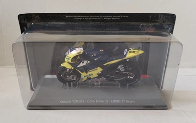 YAMAHA YZR-M1 TT ASSEN GP2008  ,1/18 MOTOGP MOTORCYCLE, COLIN EDWARDS, ALTAYA - Image 1 of 4