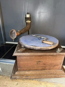 ancien gramophone Diamond Pathé incomplet sans pavillon - Picture 1 of 16