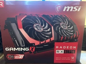 Lot Of 3 XFX RS Strix Radeon VR Ready RX 570 OC 8GB GDDR5 Graphics Card Gaming - Picture 1 of 15