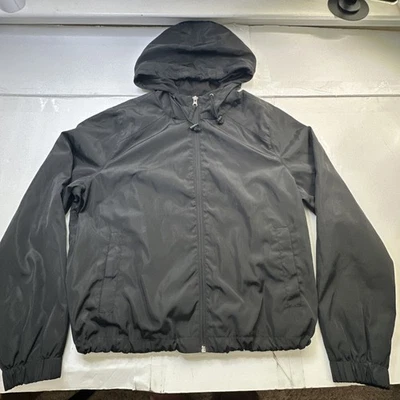 So Windbreaker Rain Jacket Womens Hooded Lightweight Pockets Full Zip XL #2131 - Image 1 of 4