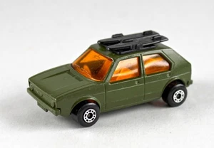 Matchbox Superfast 07C VW Golf Farbversuchsmodell in militärolivgrün - Picture 1 of 9