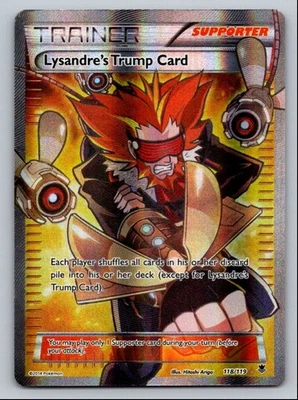 2014 XY - PHANTOM FORCES LYSANDRE’S TRUMP CARD RARE ULTRA #118 - Image 1 of 2