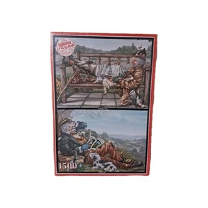  Jigsaw Puzzle Collection 1500 Yesterday's New Country Life By Paul Dav Vintage - Picture 1 of 15