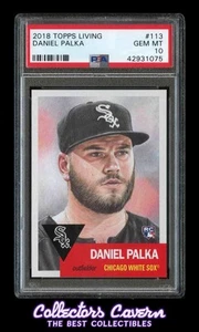 Topps Living Set #113 Daniel Palka PSA 10 (GEM MINT) RC - Bild 1 von 2