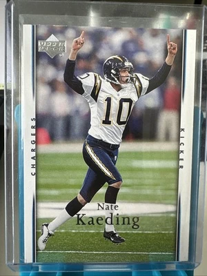 2007 Upper Deck - Nate Kaeding #155 - Image 1 of 2