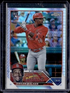 2023 Topps Chrome #209 Jordan Walker Prism Refractors - Picture 1 of 2