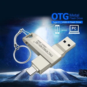 2 in 1 OTG USB-C USB flash drive Metal USB 3.0 flash drive USB flash drive 64GB - Afbeelding 1 van 8
