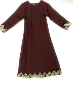 NIÑAS JALABIYA ABAYA JILBAB MEZQUITA MADRESSAH ROPA ISLÁMICA - Imagen 1 de 2