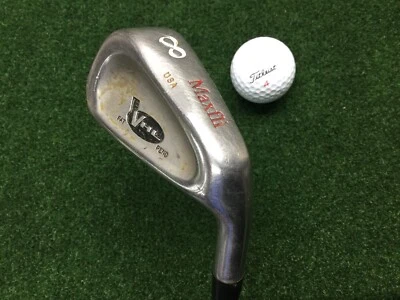 Maxfli VHL 8 IRON, RH Blade, 36.5" Steel Shaft Reg Flex Golf Pride Grip Worn USA - Image 1 of 4