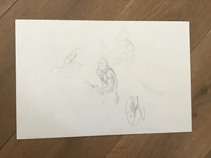 Published sketch dessin Delaby Murena signed - Imagen 1 de 8