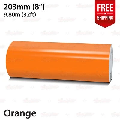 NARANJA Rollo PIN RAYA Coche Rayas Trim Line CINTA Calcomanía Adhesiva Vinilo Adhesivo Adhesivo Foto 1 de 4