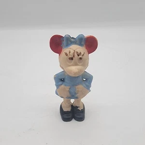 Vintage Miniatures Minnie Mouse Marx Disney Disneykins (Hand Painted - 1961) - Picture 1 of 7