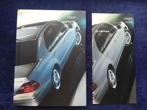 LEXUS LS 430 Hardcover Prospekt 10.2003 + Beilage die Fakten - Picture 1 of 11