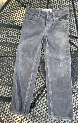 Jeans Tucker Tate Talla 5 Pierna Ajustada Gris Pana Cintura Ajustable Foto 1 de 4