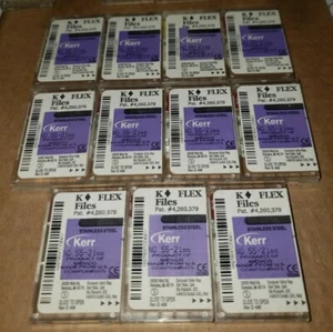6 pack Kerr K-Flex Endo Handfiles Files Size #55 21mm - Picture 1 of 1