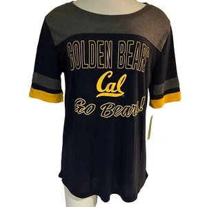 University Of California Bears Colosseum Women's Short Sleeve T-Shirt Navy M Cal - Picture 1 of 5