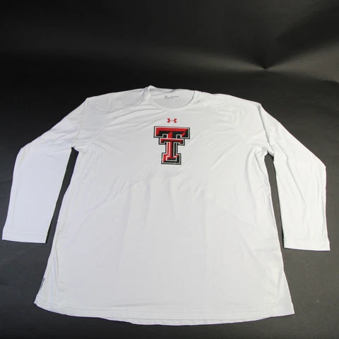 Texas Tech Red Raiders Under Armour Iso-Chill Long Sleeve Shirt Men's Used Cover