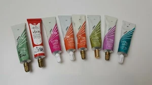 Vintage Artex 8 Paint Tube Extra Glo Embossing Glitter Used Y1 - Picture 1 of 7