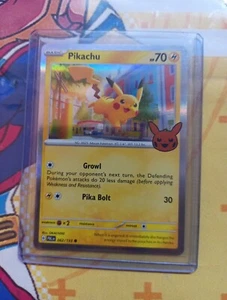 Pokémon TCG Pikachu Trick or Trade Holo 2023 062/193  - Bild 1 von 2