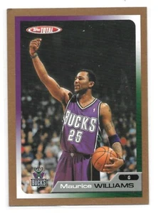 2005-06 Topps Total Gold Parallel #191 Maurice Williams 10/10 - Picture 1 of 2