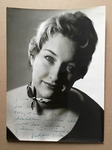 Helen Vita (Original-Autogramm auf Pressefoto '50er) - Bild 1 von 2