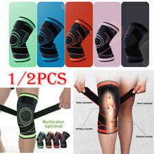Sports Knee Brace Weaving Breathable Sleeve Support Running Jogging Leg Protect
